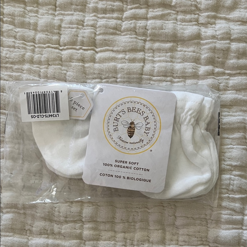 Burt’s Bees Baby Mittens